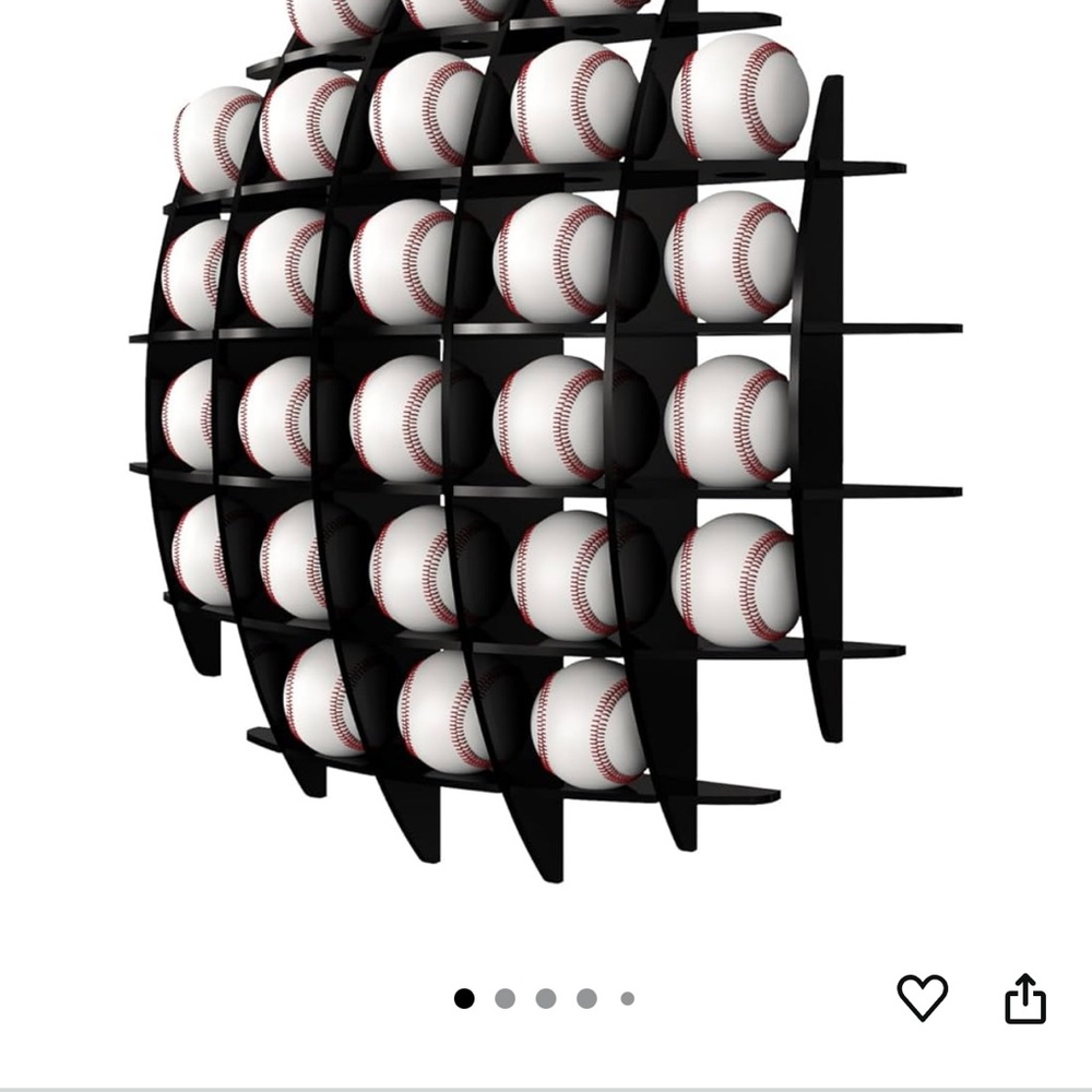 Baseball Display Rack
